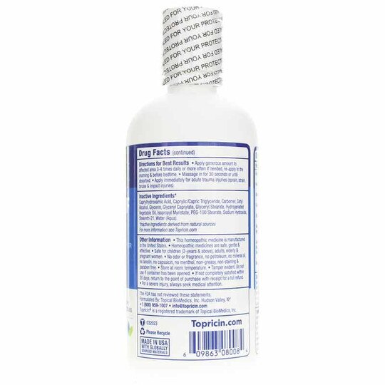 Topricin Pain Relief Cream, TPB